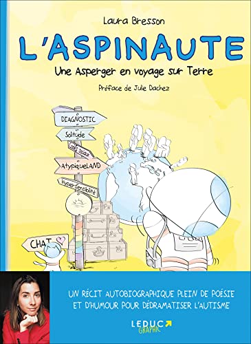 jaquette livre L'aspinaute - Une Asperger En Voyage Sur Terre