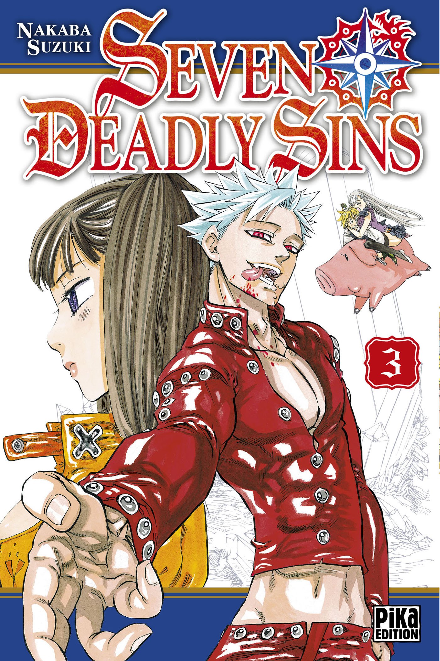 jaquette livre Seven deadly sins Vol.3