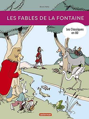 jaquette livre Les Classiques En Bd - Les Fables De La Fontaine