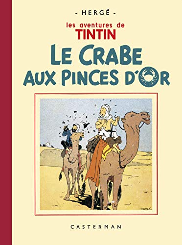 jaquette livre Les Aventures De Tintin - Le Crabe Aux Pinces D'or - Petit Format