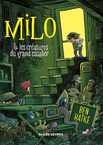 jaquette livre Milo Et Les Créatures Du Grand Escalier