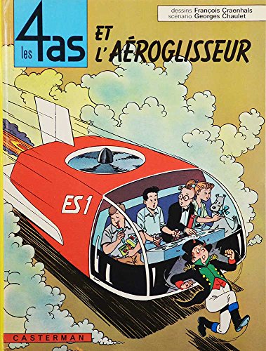 jaquette livre Les 4 As Et L'aéroglisseur