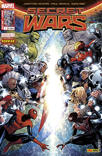 jaquette livre Secret Wars - Secret Wars 1 Jim Cheung 2/2