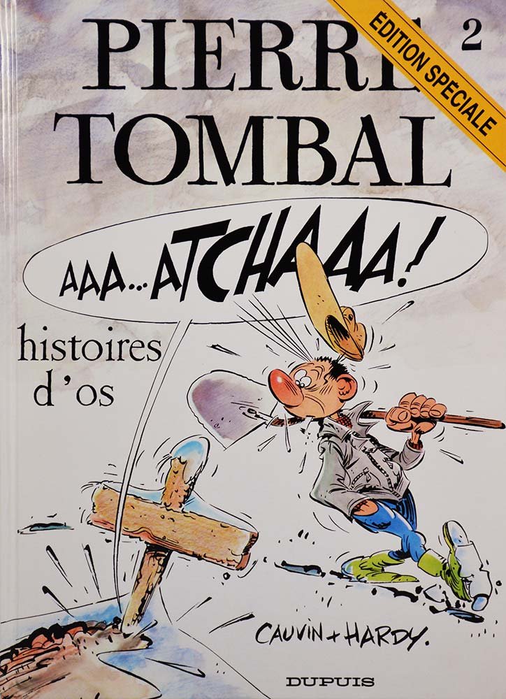 jaquette livre PIERRE TOMBAL N°2 : HISTOIRES D'OS