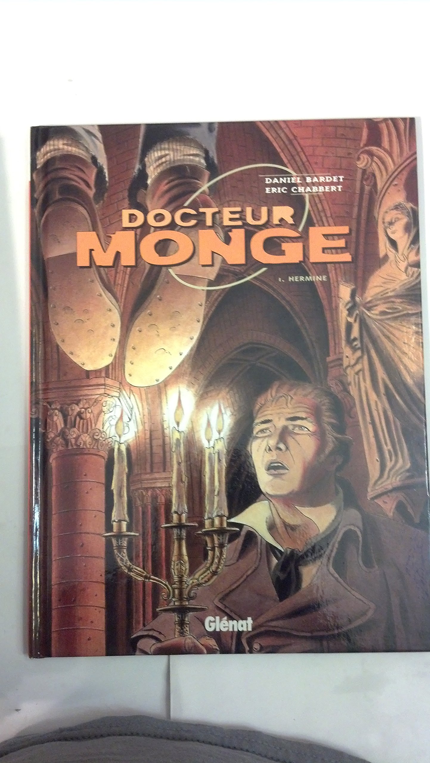 jaquette livre Docteur Monge, tome 1 : Hermine