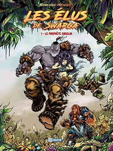 jaquette livre Les Élus De Swarga Tome 1 - Le Prophète Grozlin
