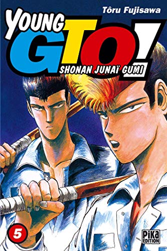 jaquette livre Young GTO - Shonan Junaï Gumi - Tome 5