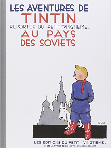 jaquette livre Les Aventures De Tintin - Pays Des Soviets