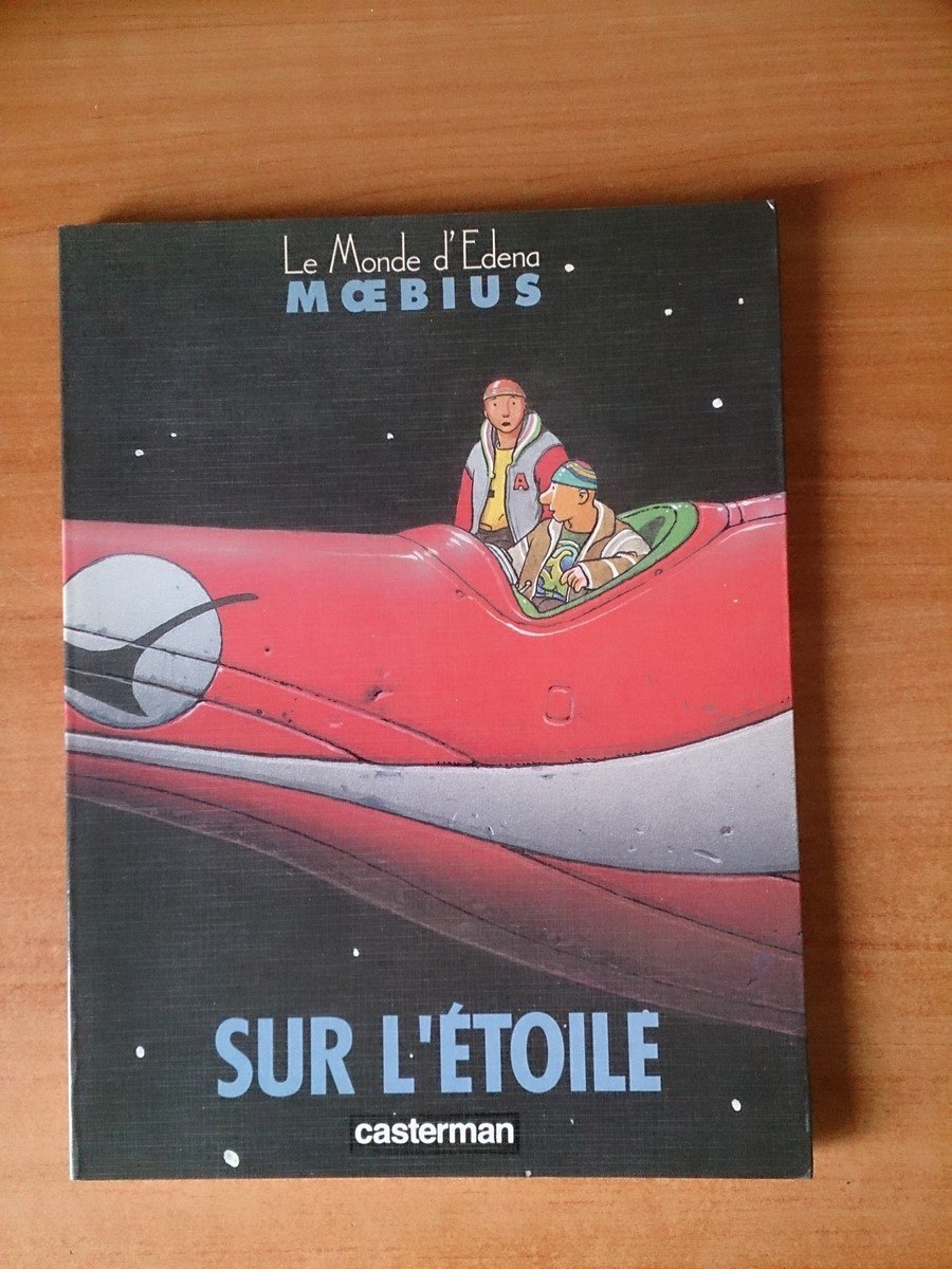 jaquette livre Le monde d'Edena, Tome 1 : Sur l'étoile