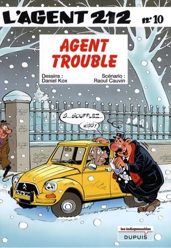 jaquette livre L'agent 212 Tome 10 - Agent Trouble