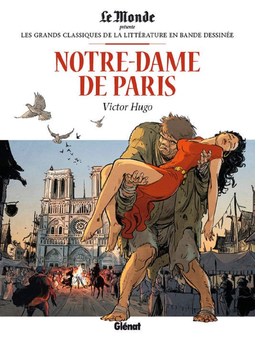 jaquette livre Notre-Dame de Paris Les grands classiques de la littérature en bande dessinée