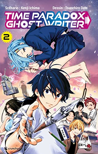 jaquette livre Time Paradox Ghostwriter - Tome 2