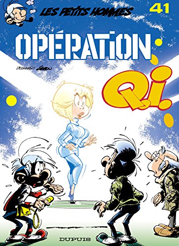 jaquette livre Les Petits Hommes Tome 41 - Opération Q.I.