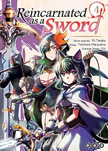 jaquette livre Reincarnated as a sword - Tome 4