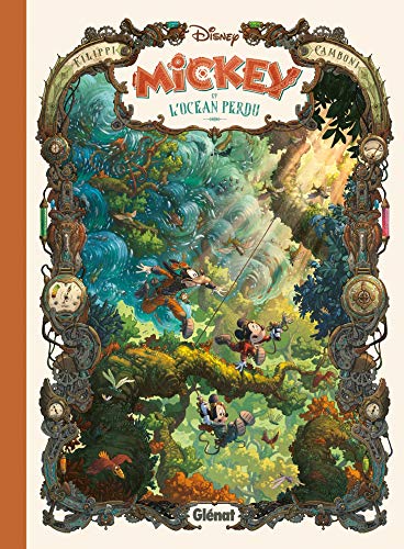 jaquette livre Mickey Et L'océan Perdu