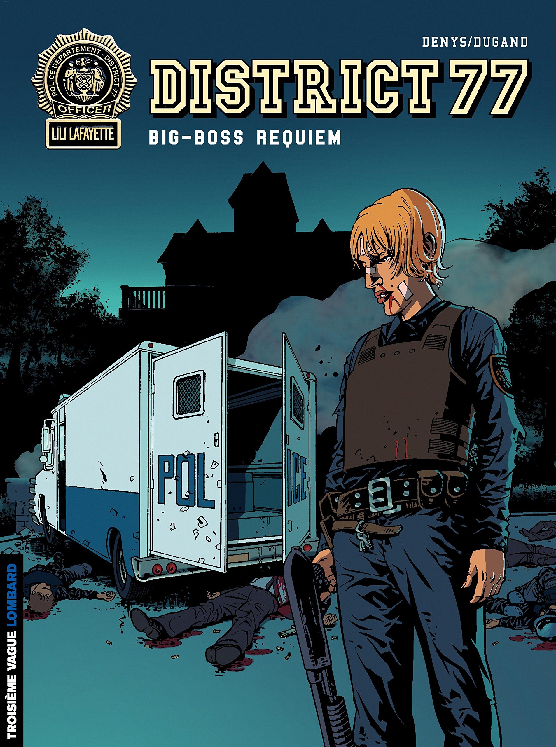jaquette livre District 77 - tome 3 - BIG-BOSS REQUIEM