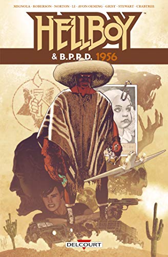 jaquette livre Hellboy & B.P.R.D. Tome 5 - 1956