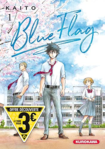 jaquette livre Blue Flag Tome 1