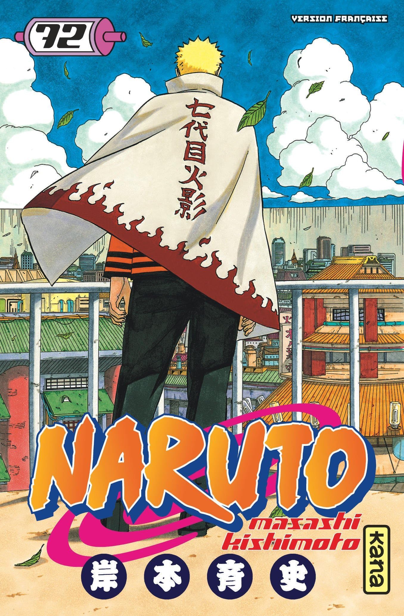 jaquette livre Naruto, tome 72