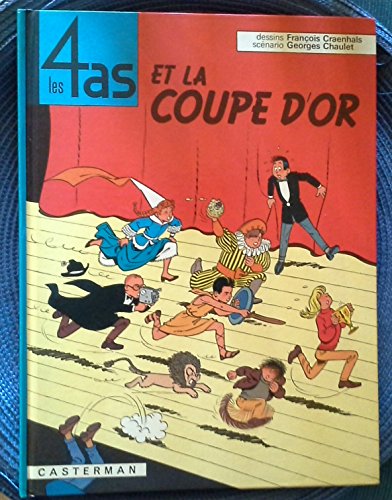 jaquette livre Les 4 As Et La Coupe D'or