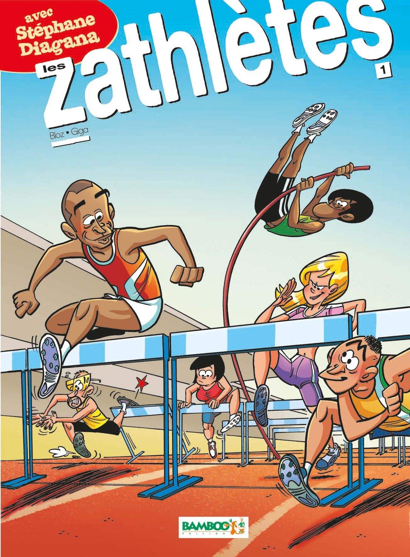 jaquette livre Les zathlètes, Tome 1 :