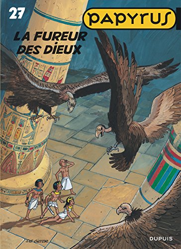 jaquette livre Papyrus Tome 27 - La Fureur Des Dieux