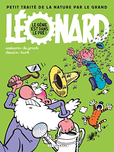 jaquette livre Léonard Hors-Série - Petit Traité De La Nature Par Le Grand Léonard - Le Génie Est Dans Le Pré !