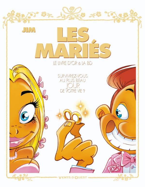 jaquette livre Coffret Les Mariés - Survivrez-Vous Au Plus Beau Jour De Votre Vie ? Le Livre D'or & La Bd