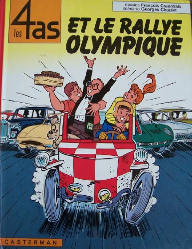 jaquette livre Les 4 As Et Le Rallye Olympique