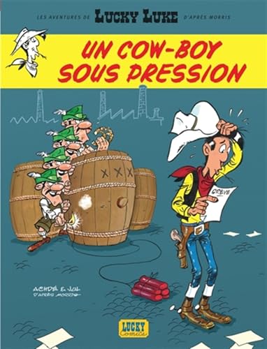 jaquette livre Les Aventures De Lucky Luke D'après Morris Tome 11 - Un Cow-Boy Sous Pression