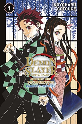 jaquette livre Demon Slayer - Fanbook - Tome 1 : Carnet des pourfendeurs