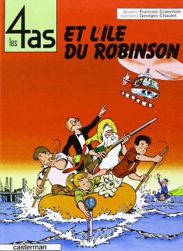 jaquette livre Les 4 As - Lîle Du Robinson