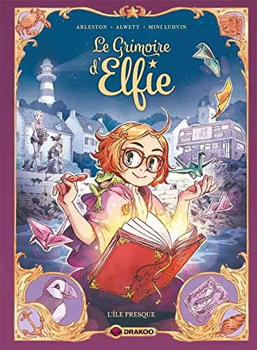 jaquette livre Le Grimoire D'elfie Tome 1 - L'île Presque