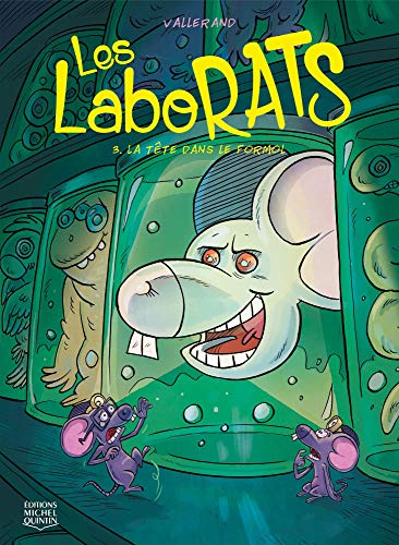 jaquette livre Les Laborats Tome 3 - La Tête Dans Le Formol