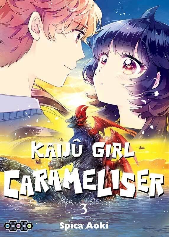jaquette livre Kaijû Girl Carameliser - Tome 3