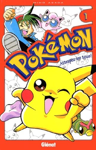 jaquette livre Pokémon - Attrapez les tous ! - Tome 1