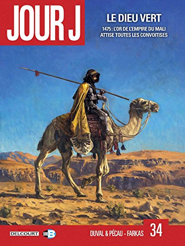 jaquette livre Jour J Tome 34 - Le Dieu Vert