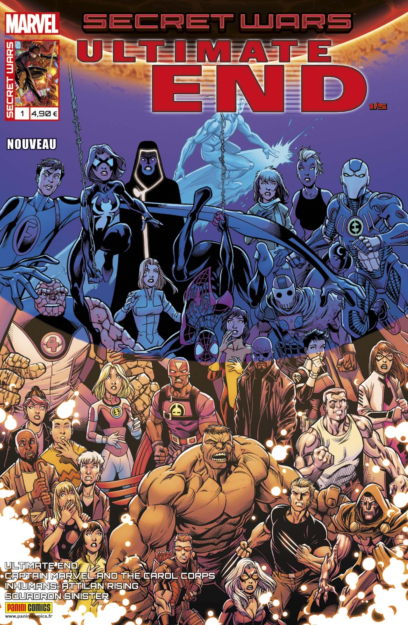jaquette livre Secret Wars : Ultimate End 1