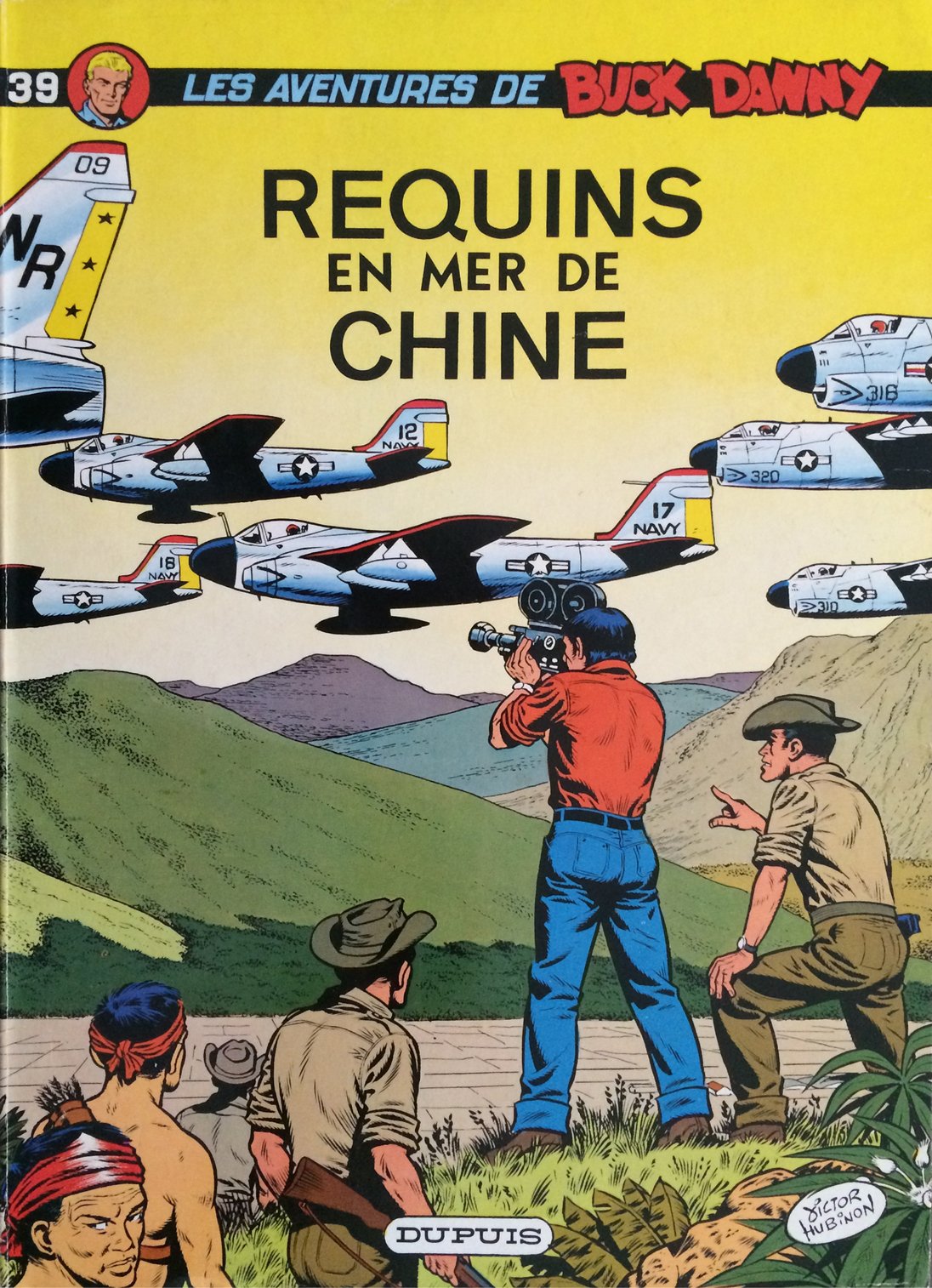 jaquette livre Buck Danny, tome 39 : Requins en mer de Chine