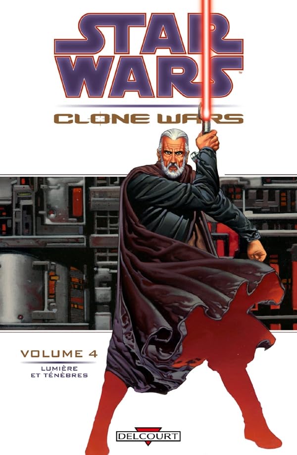 jaquette livre Star Wars The Clone Wars Tome 4 - Lumière Et Ténèbres