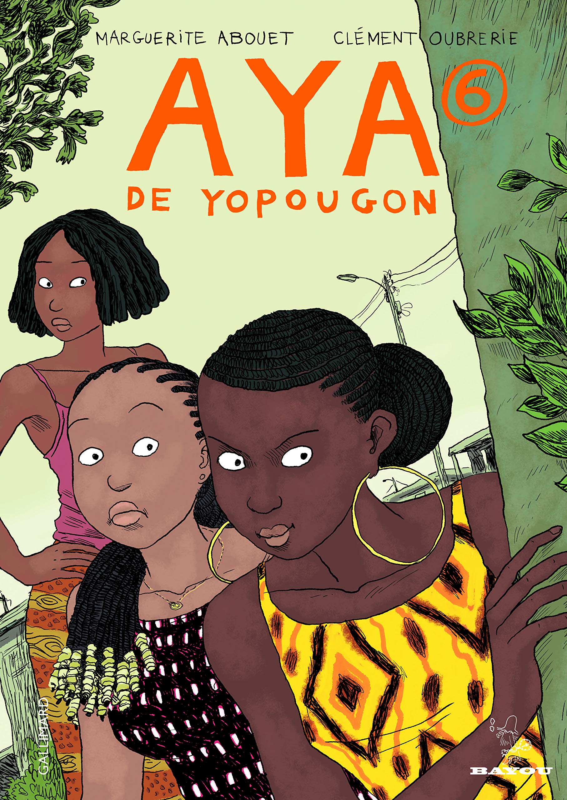 jaquette livre Aya de Yopougon (Tome 6)