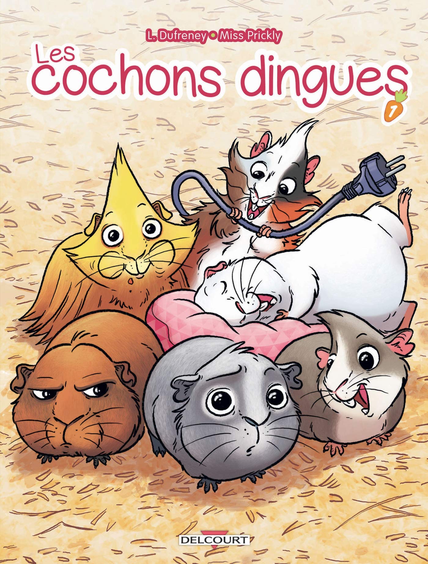 jaquette livre Les Cochons dingues T1