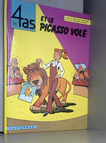 jaquette livre Les 4 As Et Le Picasso Vole