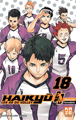 jaquette livre Haikyu !! - Les as du volley ball - Tome 18 : Avant la pleine lune