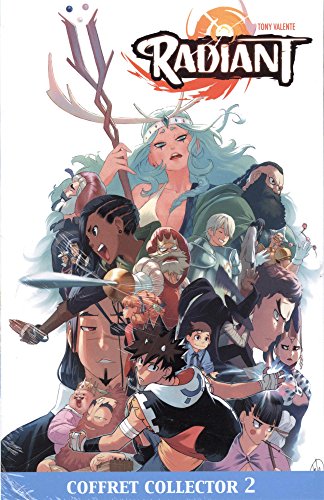 jaquette livre Radiant Tome 8 - Coffret Collector 2 Avec Le Guide De L'univers Radiant