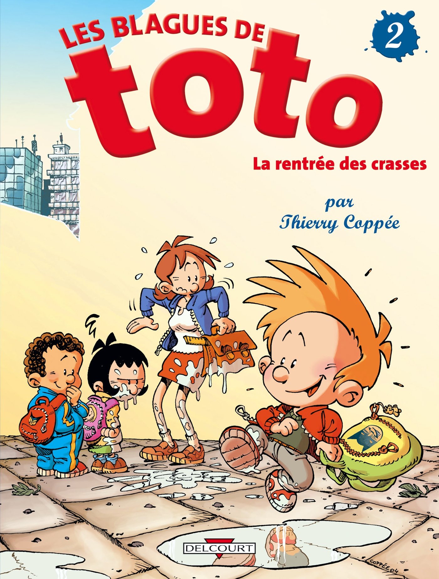 jaquette livre Les Blagues de Toto, tome 2 : La Rentrée des crasses
