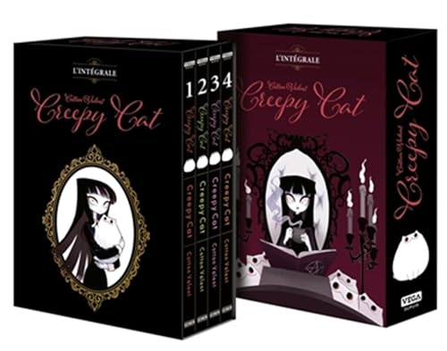 jaquette livre Creepy Cat - Coffret