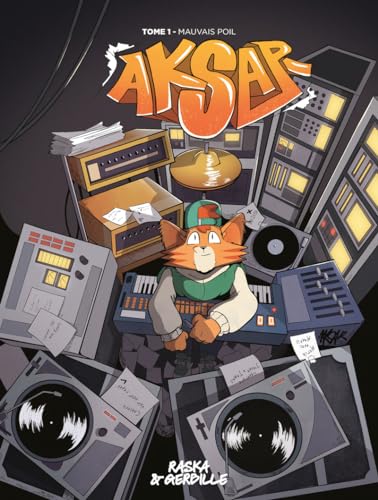 jaquette livre Aksar Tome 1 - Mauvais Poil