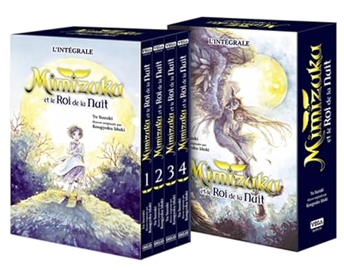 jaquette livre Mimizuku et le roi de la nuit - Coffret
