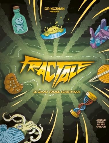 jaquette livre Fractale - Le Grand Voyage Scientifique